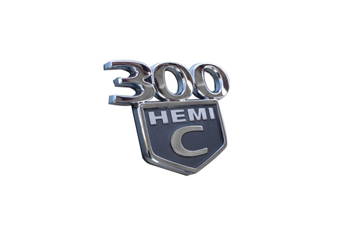 Mopar OEM "300 Hemi C" Emblem - Click Image to Close